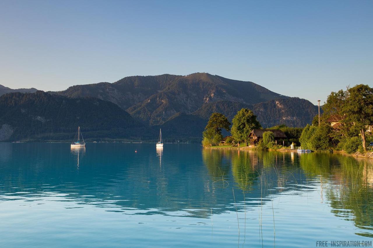 Apartment Loindl Unterach am Attersee Dış mekan fotoğraf